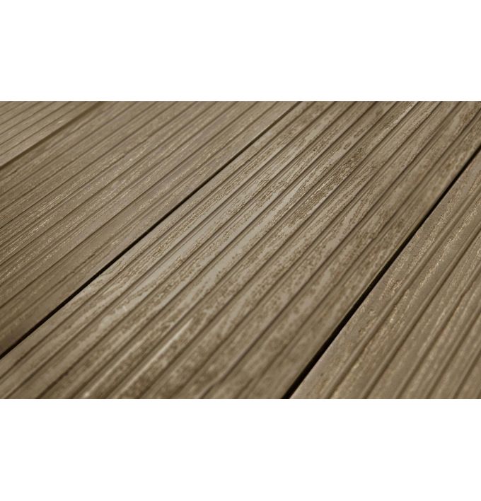 Террасная Доска ДПК SaveWood Advanced Fraxinus (R) тик 4 пог.м.