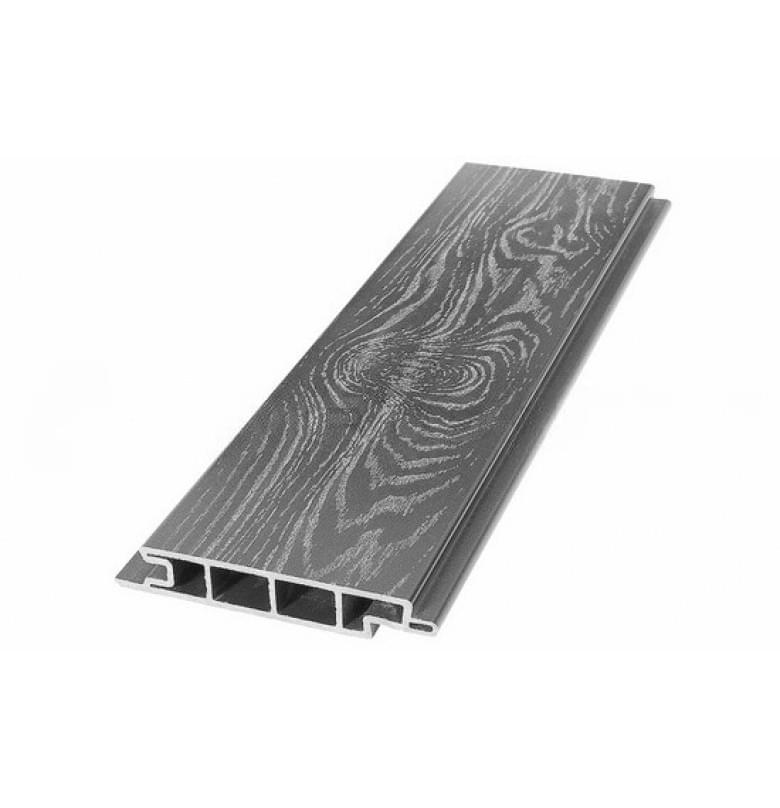 Террасная Доска ДПК SaveWood Standard Padus (T) пепельный 3 пог.м.